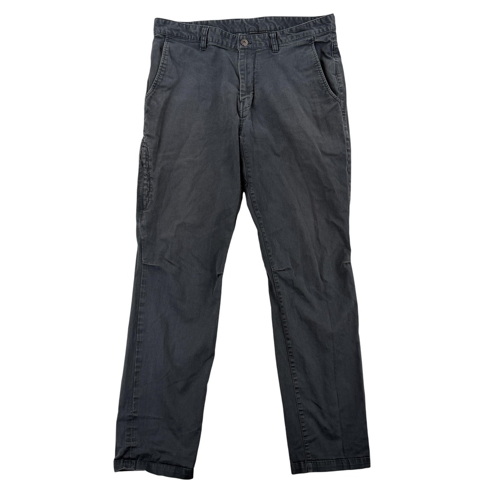 The North Face Pants Mens 34x30 Gray Canvas Chino Straight Casual Outdoor